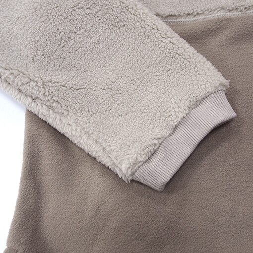 女士拼接毛絨衛(wèi)衣