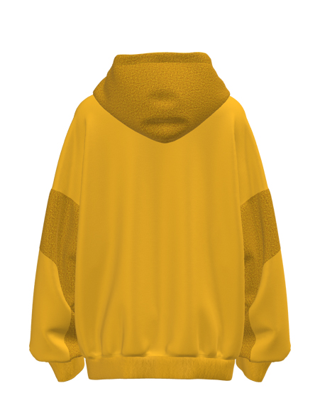 毛絨拼接衛(wèi)衣