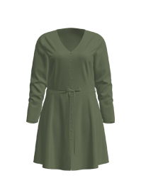 女士帶蝴蝶結(jié)長(zhǎng)裙