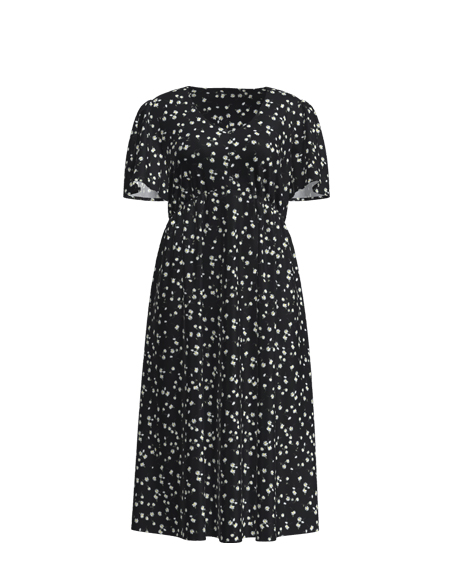 女士印花長(zhǎng)裙