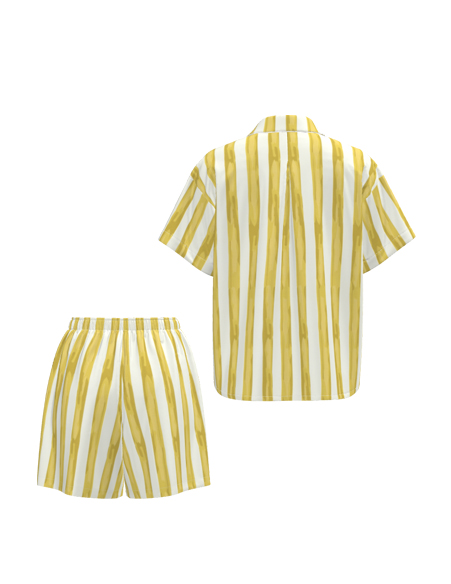 女款印花家居服套裝