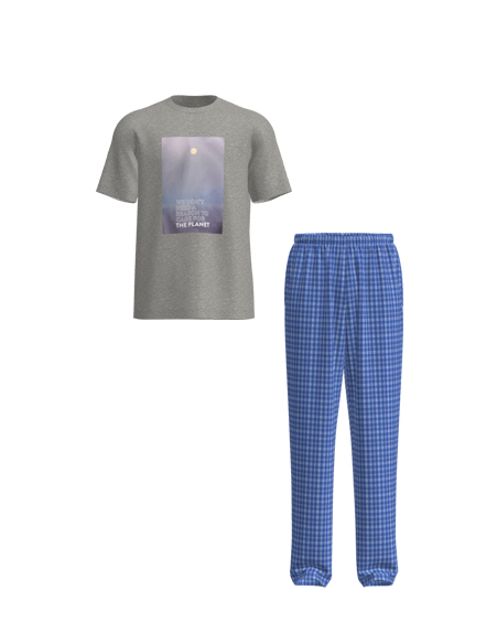 春夏西班牙男裝家居裝家居服